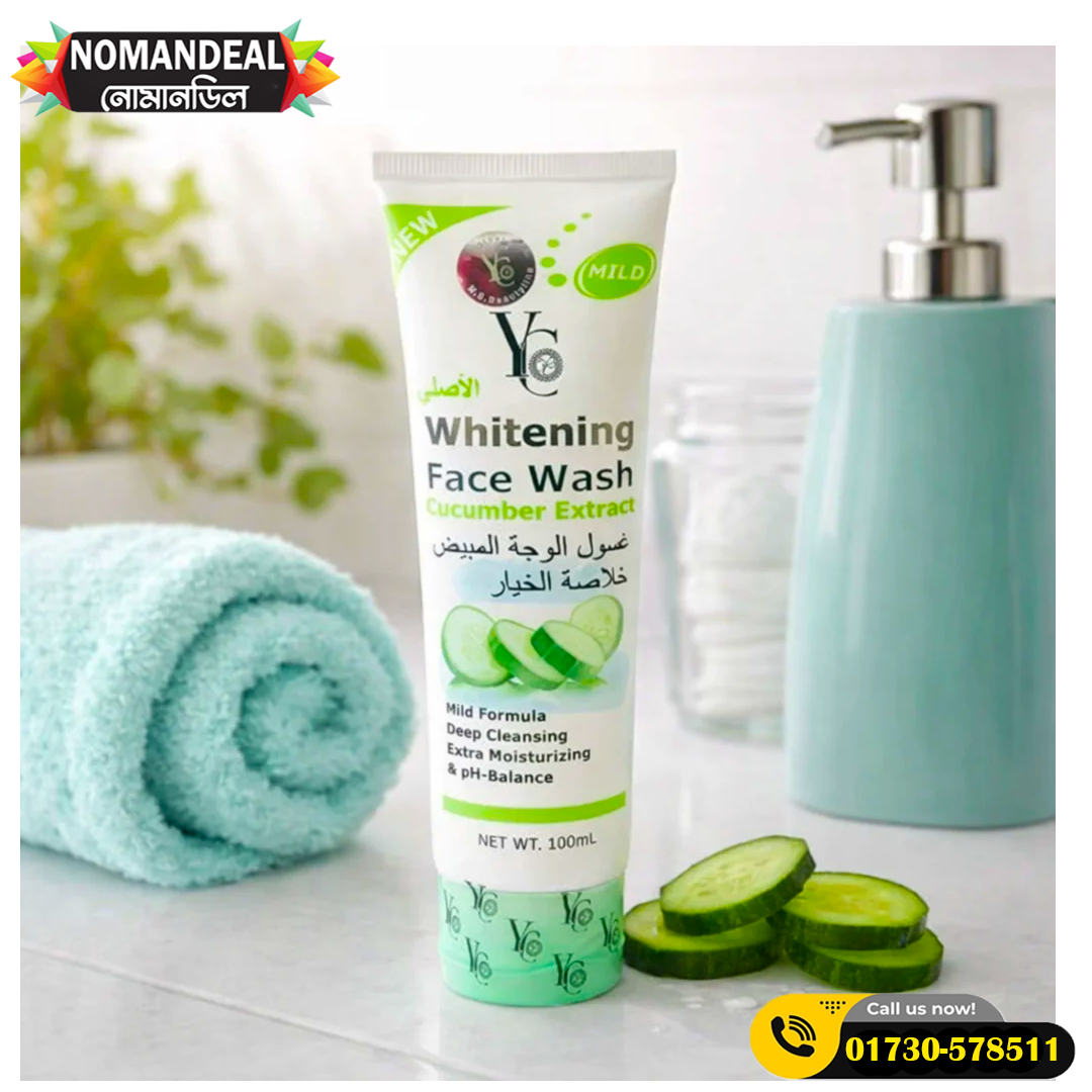 YC Whitening Face Wash Cucumber Extract 100ml