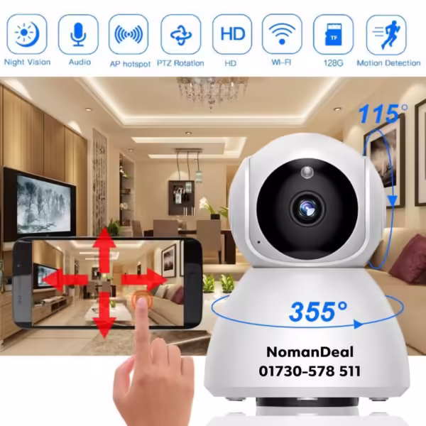 V380 Smart Robot 360° WiFi IP Camera