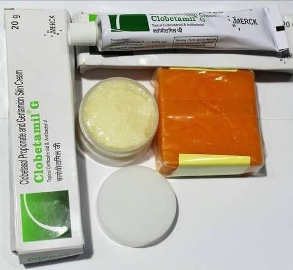 CLOBETAMIL-G SET 3 IN 1 মুখের ব্রণের দাগ, ব্রণ অথবা মেস্তা যে কোন দাগের জন্য