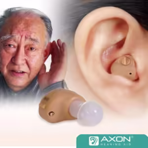 Hearing Aid Axon K80 Mini Adjustable Tone in Ear