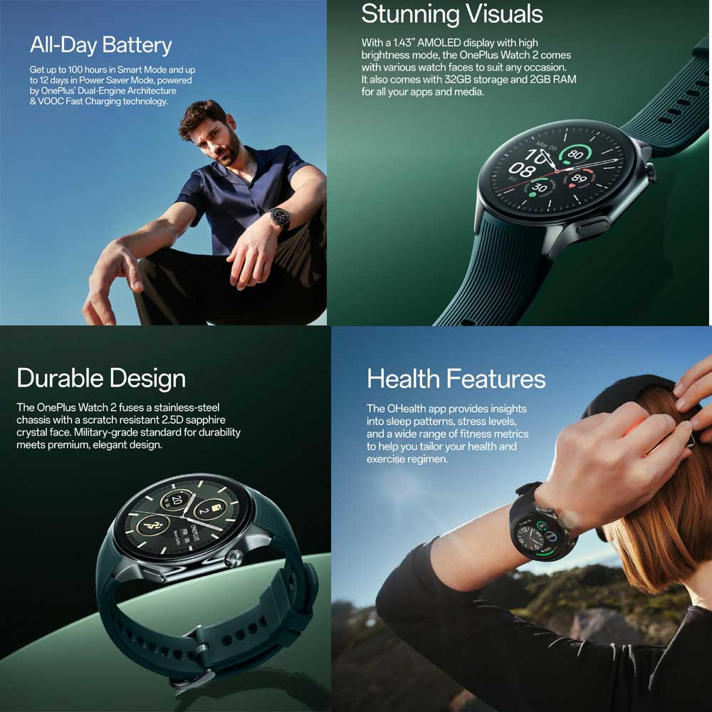 ONEPLUS WATCH 2 CRYSTAL DESIGN WITH XL DISPLAY - Image 4