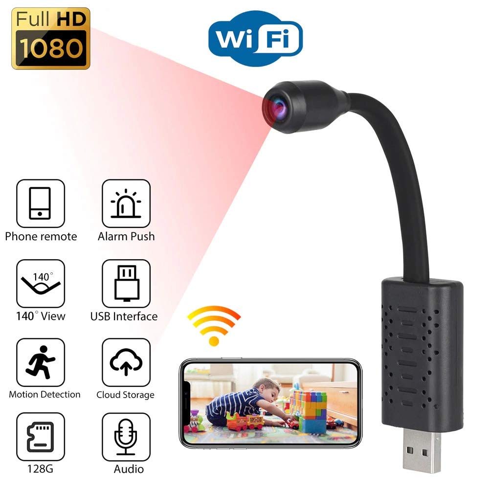 Wifi IP USB V380 Wireless Surveillance Camera HD USB Portable Home Small Portable Camera - Image 3